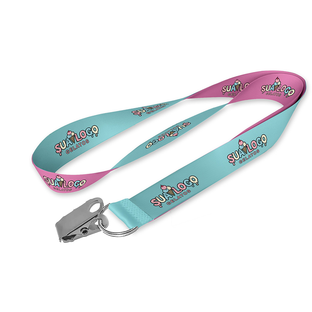 CORDÕES - CORDÃO COM ARGOLA OU MOSQUETÃO - 12MM - 825X20MM