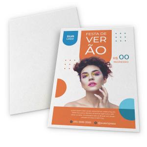 ADESIVO PAPEL A3 Papel Fosco 130g A3 4x0 Cor  Sem Corte 