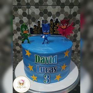 TOPO DE BOLO PJ MASKS Papel fotográfico 180g  4X0   